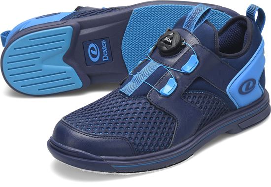 Picture of Dexter Men's DexLite Pro BOA Navy Right Hand Wide Bowling Shoes