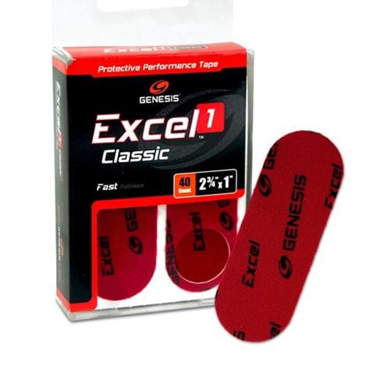 Picture of Genesis Excel 1 Classic Tape Red (40ct)