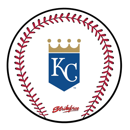 Picture of KR Strikeforce MLB Kansas City Royals Round Baseball Shammy