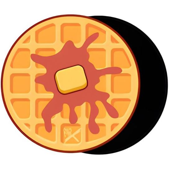 Picture of KR Strikeforce Round Shammy Leather Pad Waffle