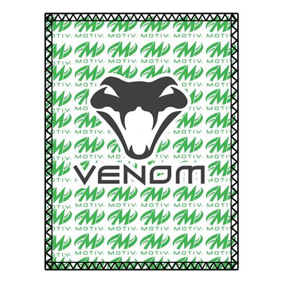 Picture of Motiv Venom Black Green SD Leather Bowling Shammy