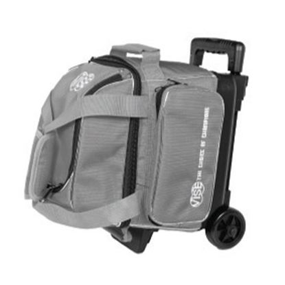 Picture of VISE 1 Ball Economy Single Roller Grey Bowling Bag