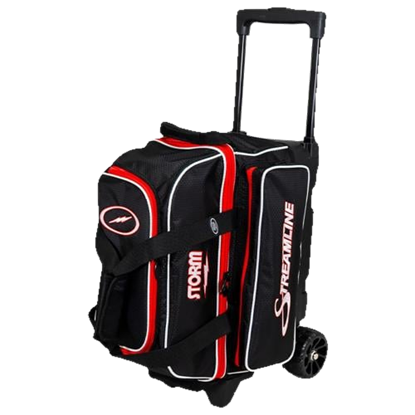 Picture of Storm Streamline 2 Ball Roller Hex Black Red Bowling Bag