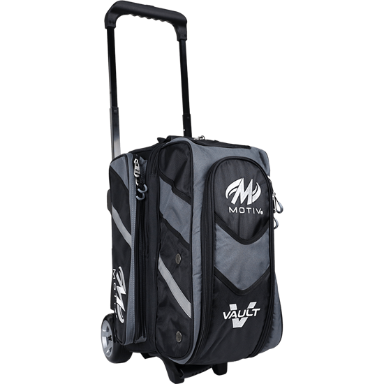 Picture of Motiv Vault 2 Ball Double Roller Covert Black Bowling Bag