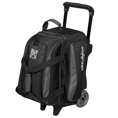 Picture of KR Strikeforce Konvoy 2 Ball Double Roller Smoke Bowling Bag