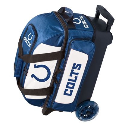 Picture of KR NFL 2 Ball Double Roller Indianapolis Colts Bowling Bag