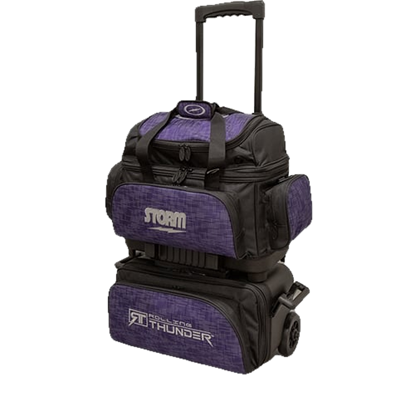Picture of Storm 4 Ball Rolling Thunder Abstract Purple Black Bowling Bag