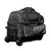 Picture of Brunswick Zone Double 2 Ball Roller Black Prism Bowling Bag