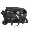 Picture of KR Cruiser 2 Ball Double Roller Black White Bowling Bag
