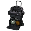 Picture of KR Strikeforce Konvoy 4 Ball Roller Black Carbon Bowling Bag