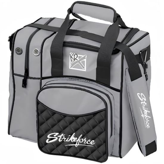 Picture of KR Flexx 1 Ball Single Tote Diamond Silver Bowling Bag