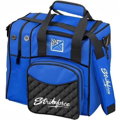 Picture of KR Flexx 1 Ball Single Tote Diamond Royal Bowling Bag