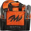Picture of Motiv Shock 1 Ball Single Tote Tangerine Bowling Bag