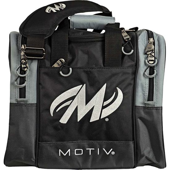 Picture of Motiv Shock 1 Ball Single Tote Covert Black Bowling Bag