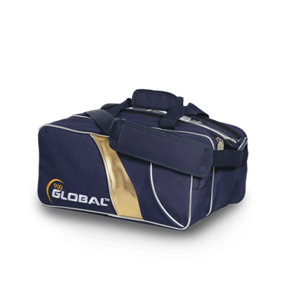Picture of 900 Global 2 Ball Travel Blue Gold Bowling Bag