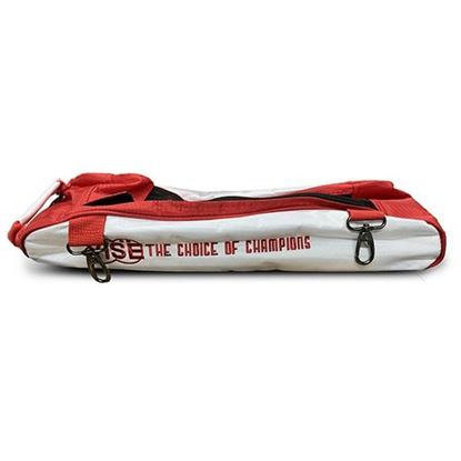 Picture of VISE Attachable Shoe Compartment For Vise 3 Ball Tote White Red