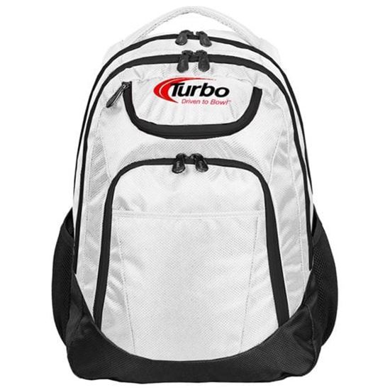 Picture of Turbo Shuttle White Bowling Backpack