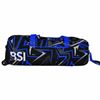 Picture of BSI 3 Ball Triple Roller Tote Blue Black Bowling Bag